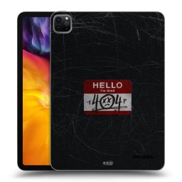 Fekete szilikon tok az alábbi táblagépre Apple iPad Pro 11" 2024 (7.gen.) - HELLO 404