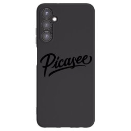 Fekete szilikon tok az alábbi mobiltelefonokra Samsung Galaxy A05s A057G - Picasee - old logo - black
