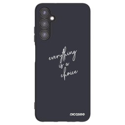 Fekete szilikon tok az alábbi mobiltelefonokra Samsung Galaxy A05s A057G - Everything is a choice