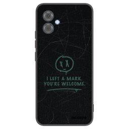 Fekete szilikon tok az alábbi mobiltelefonokra Motorola Moto G14 - LEFT A MARK