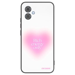 Fekete szilikon tok az alábbi mobiltelefonokra Motorola Moto G14 - Rich Energy
