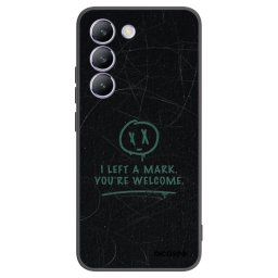 Fekete szilikon tok az alábbi mobiltelefonokra Vivo V40 SE 5G - LEFT A MARK