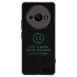 Fekete szilikon tok az alábbi mobiltelefonokra Xiaomi Redmi A3 - LEFT A MARK