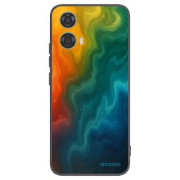 Fekete szilikon tok az alábbi mobiltelefonokra Motorola Moto G24 - Solar