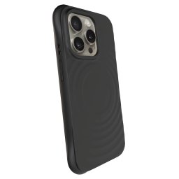 Shock-proof case s MagSafe proApple iPhone 15 Pro - Személyre szabott gravírozás - Fekete