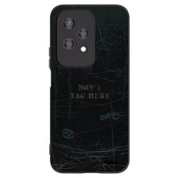 Fekete szilikon tok az alábbi mobiltelefonokra Honor 200 Lite - DON´T TAG