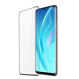 3x 3D üvegfólia kerettel az alábbi mobiltelefonokra Honor 200 Lite - fekete - 2+1 ingyen