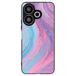 Fekete szilikon tok az alábbi mobiltelefonokra Xiaomi Redmi 13 4G - Pink liquid