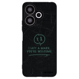 Fekete szilikon tok az alábbi mobiltelefonokra Xiaomi Redmi 13 4G - LEFT A MARK