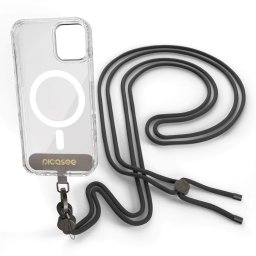 Cross-body phone strap - Fekete