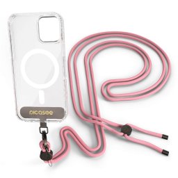 Cross-body phone strap - Rózsaszín
