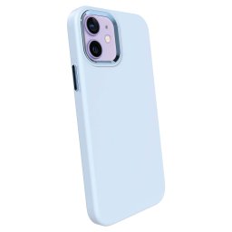 Premium case s MagSafe proApple iPhone 12 - Személyre szabott gravírozás - Kék