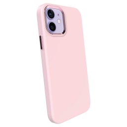 Premium case s MagSafe proApple iPhone 12 - Személyre szabott gravírozás - Rózsaszín