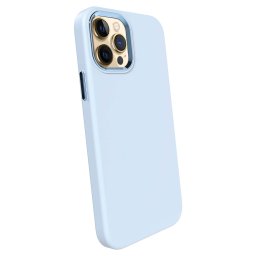 Premium case s MagSafe proApple iPhone 12 Pro - Személyre szabott gravírozás - Kék