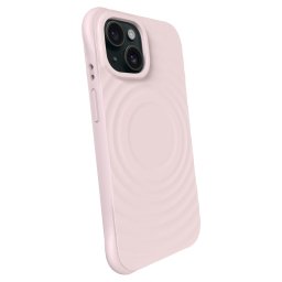 Shock-proof case s MagSafe proApple iPhone 15 - Személyre szabott gravírozás - Rózsaszín