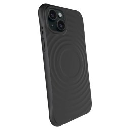 Shock-proof case s MagSafe proApple iPhone 15 Plus - Személyre szabott gravírozás - Fekete