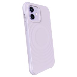 Shock-proof case s MagSafe proApple iPhone 12 - Személyre szabott gravírozás - Lila