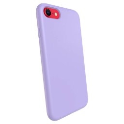 Liquid case Apple iPhone SE 2020 - Személyre szabott gravírozás - Lila