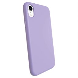Liquid case Apple iPhone XR - Személyre szabott gravírozás - Lila