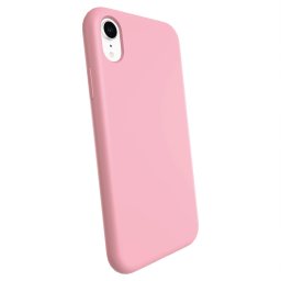 Liquid case Apple iPhone XR - Személyre szabott gravírozás - Rózsaszín