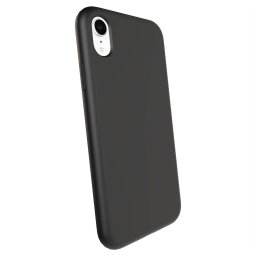 Liquid case Apple iPhone XR - Személyre szabott gravírozás - Fekete