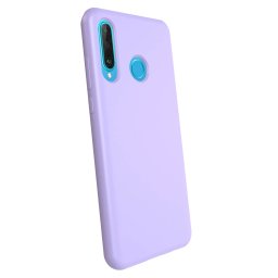 Liquid case Huawei P30 Lite - Személyre szabott gravírozás - Lila