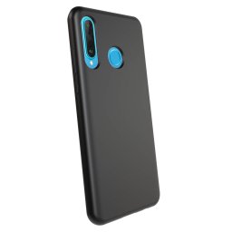 Liquid case Huawei P30 Lite - Személyre szabott gravírozás - Fekete