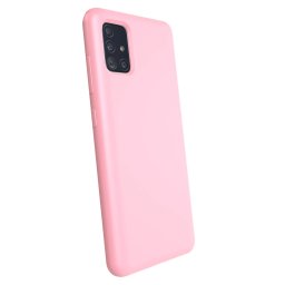 Liquid case Samsung Galaxy A51 A515F - Személyre szabott gravírozás - Rózsaszín