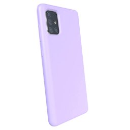 Liquid case Samsung Galaxy A71 A715F - Személyre szabott gravírozás - Lila