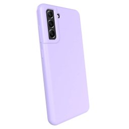 Liquid case Samsung Galaxy S21 FE 5G - Személyre szabott gravírozás - Lila