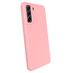 Liquid case Samsung Galaxy S21 FE 5G - Személyre szabott gravírozás - Rózsaszín