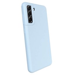 Liquid case Samsung Galaxy S21 FE 5G - Személyre szabott gravírozás - Kék