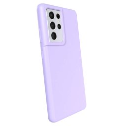 Liquid case Samsung Galaxy S21 Ultra 5G G998B - Személyre szabott gravírozás - Lila
