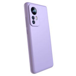 Liquid case Xiaomi 12 - Személyre szabott gravírozás - Lila