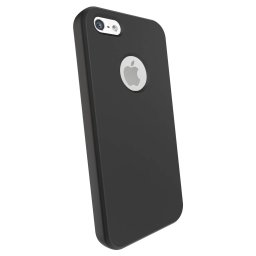 Liquid case Apple iPhone 5/5S/SE - Személyre szabott gravírozás - Fekete