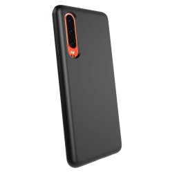 Liquid case Huawei P30 - Személyre szabott gravírozás - Fekete