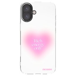 Átlátszó szilikon tok az alábbi mobiltelefonokra Apple iPhone 16 Plus - Rich Energy