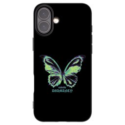 Fekete szilikon tok az alábbi mobiltelefonokra Apple iPhone 16 Plus - Diamanty Blue