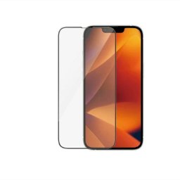 3D üvegfólia kerettel az alábbi mobiltelefonokra Apple iPhone 16 Plus - fekete