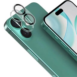 3x védőüveg a fényképezőgép lencséjéhez Apple iPhone 16 Plus 2 + 1 ingyenes
