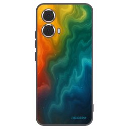 Fekete szilikon tok az alábbi mobiltelefonokra Motorola Moto G85 - Solar