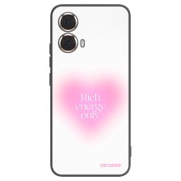 Fekete szilikon tok az alábbi mobiltelefonokra Motorola Moto G85 - Rich Energy
