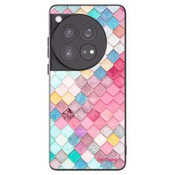 Fekete szilikon tok az alábbi mobiltelefonokra OnePlus 12 5G - Colorful roof
