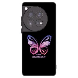 Fekete szilikon tok az alábbi mobiltelefonokra OnePlus 12 5G - Diamanty Purple