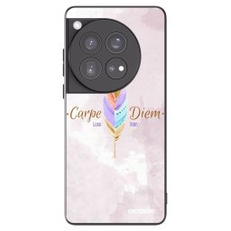 Fekete szilikon tok az alábbi mobiltelefonokra OnePlus 12 5G - Carpe Diem