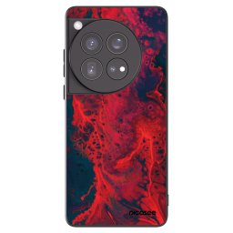 Fekete szilikon tok az alábbi mobiltelefonokra OnePlus 12 5G - Organic red
