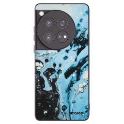 Fekete szilikon tok az alábbi mobiltelefonokra OnePlus 12 5G - Organic blue