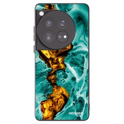 Fekete szilikon tok az alábbi mobiltelefonokra OnePlus 12 5G - Goldsky