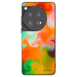 Fekete szilikon tok az alábbi mobiltelefonokra OnePlus 12 5G - Juice