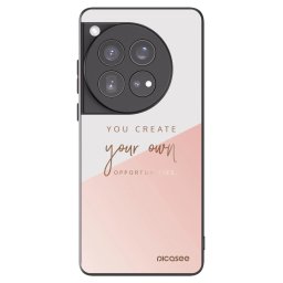Fekete szilikon tok az alábbi mobiltelefonokra OnePlus 12 5G - You create your own opportunities